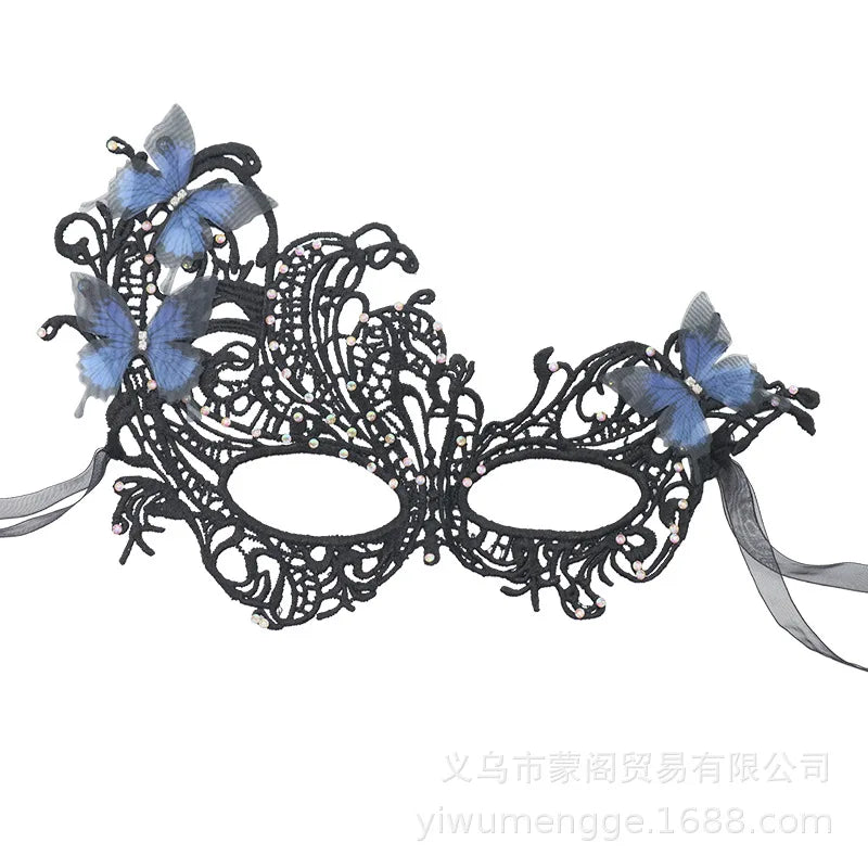 26*16cm Lace Mask Eye Mask Party Mask For Makeup Women Event