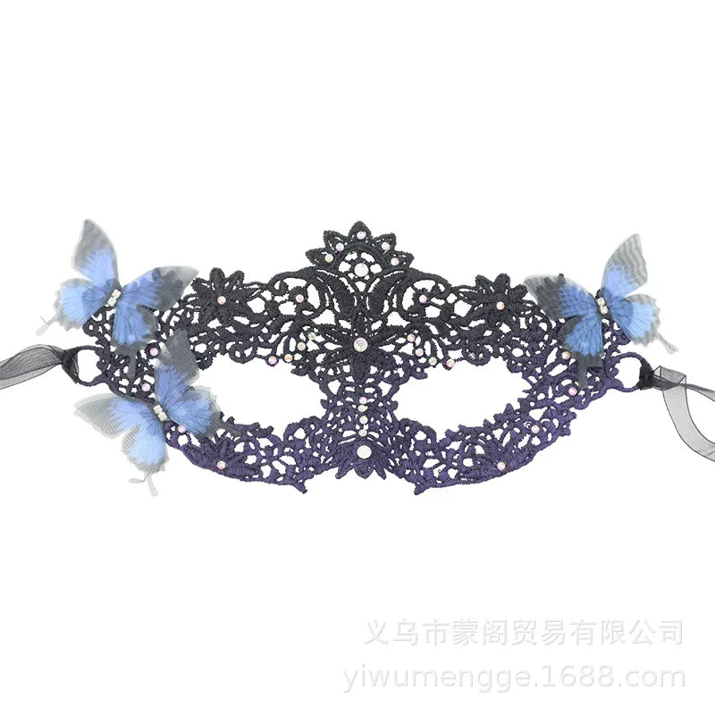 26*16cm Lace Mask Eye Mask Party Mask For Makeup Women Event