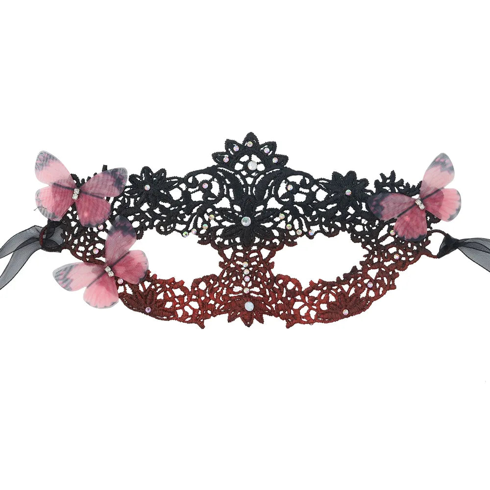 26*16cm Lace Mask Eye Mask Party Mask For Makeup Women Event